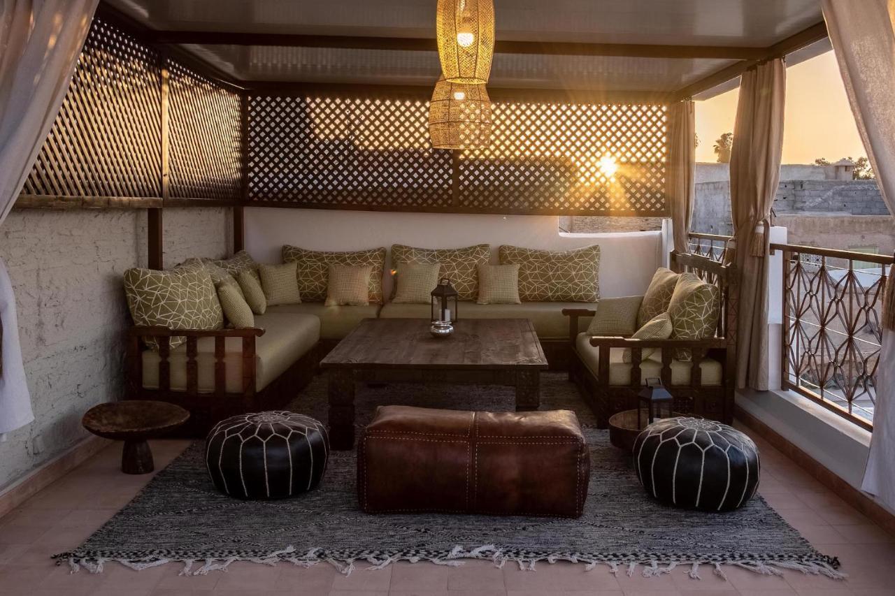 Riad Villa Berna Under Swiss Management Marrakesh Bagian luar foto