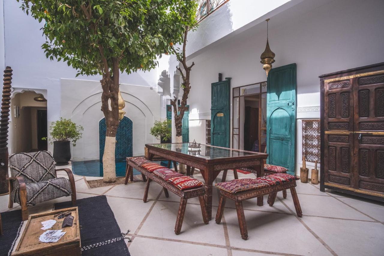 Riad Villa Berna Under Swiss Management Marrakesh Bagian luar foto