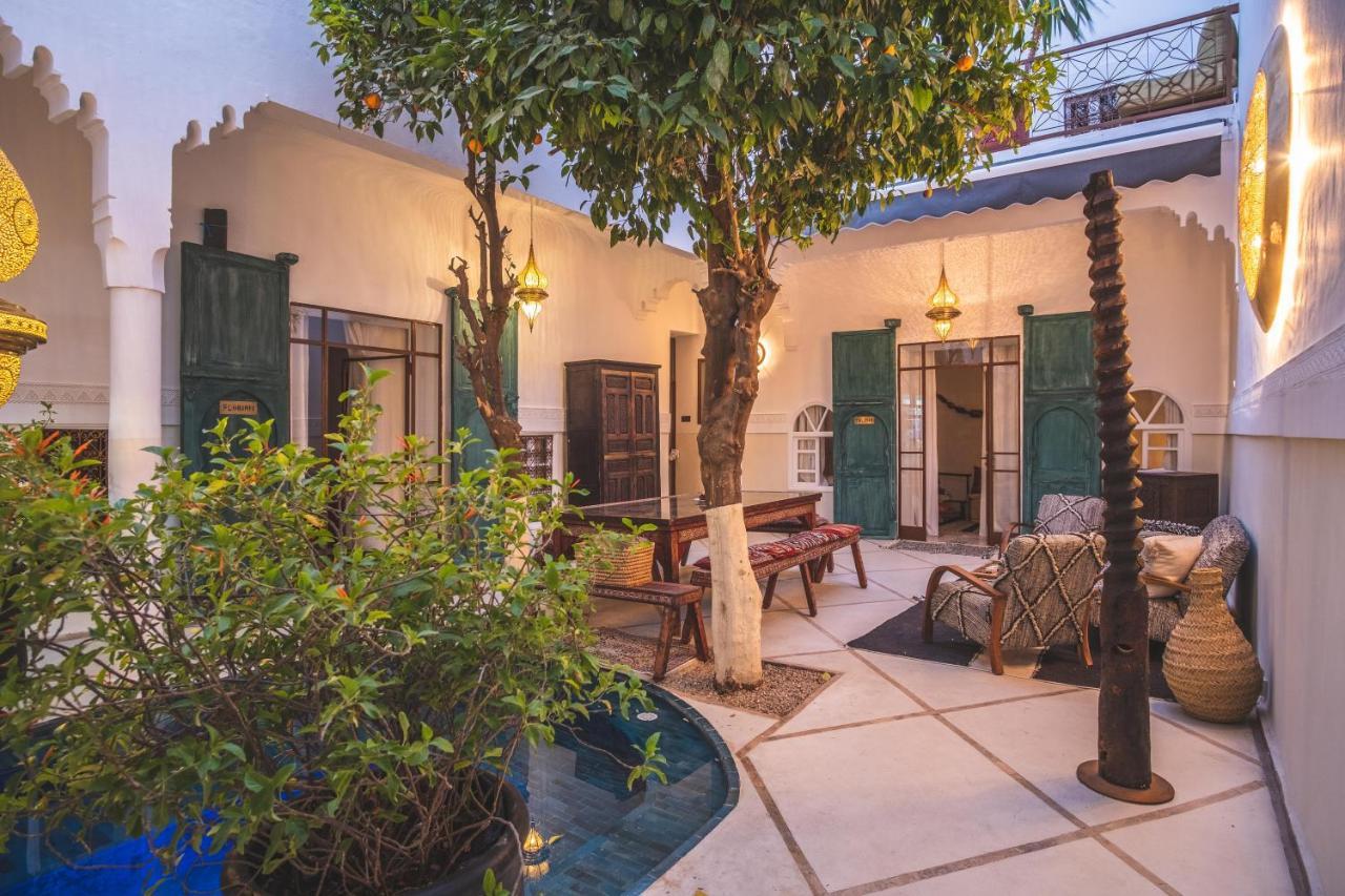 Riad Villa Berna Under Swiss Management Marrakesh Bagian luar foto