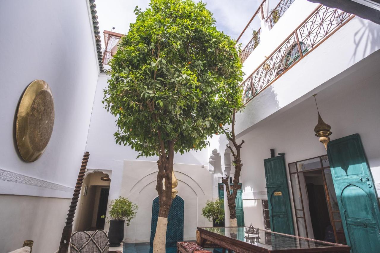 Riad Villa Berna Under Swiss Management Marrakesh Bagian luar foto