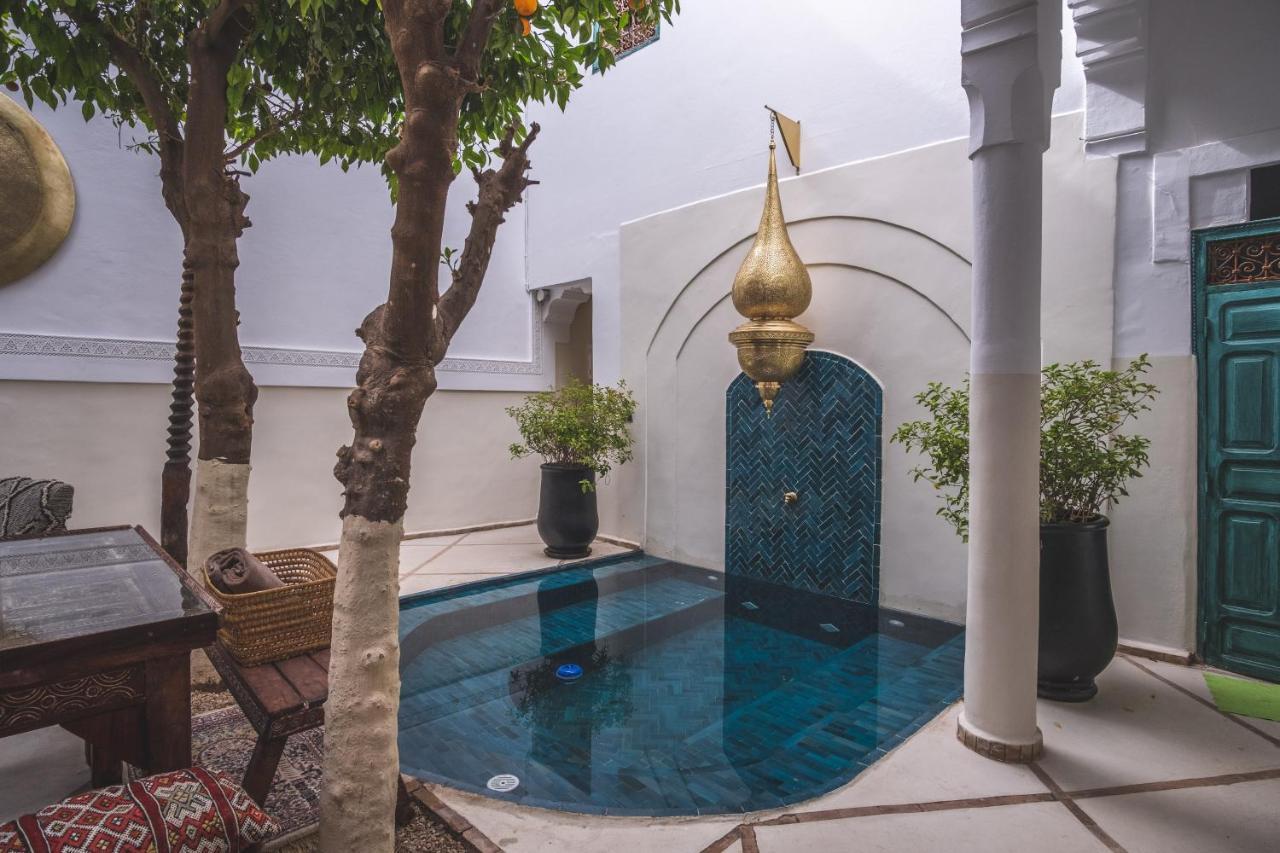 Riad Villa Berna Under Swiss Management Marrakesh Bagian luar foto