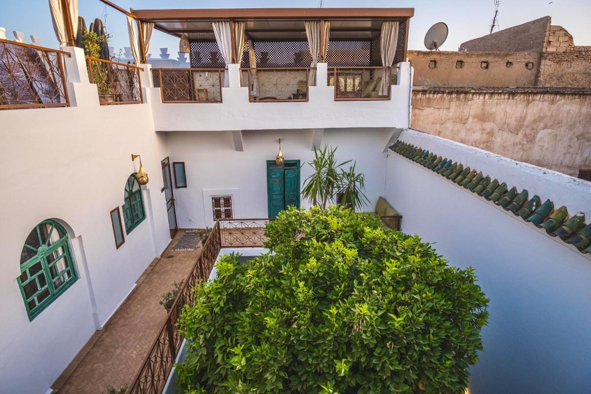 Riad Villa Berna Under Swiss Management Marrakesh Bagian luar foto