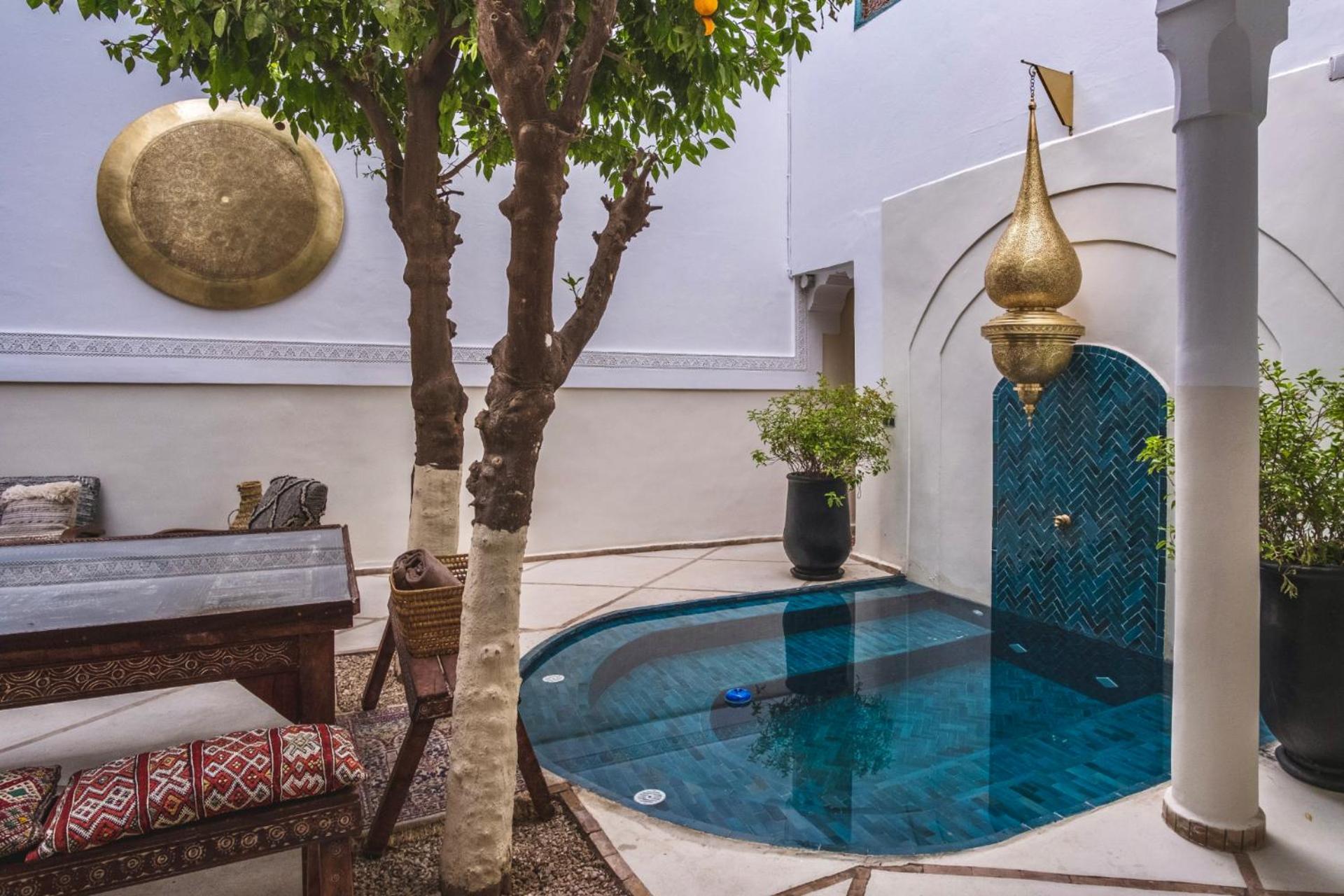 Riad Villa Berna Under Swiss Management Marrakesh Bagian luar foto